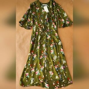 MNG Floral Dress Size 4 NWT